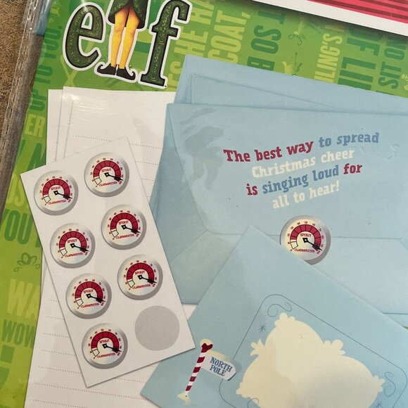 Christmas Letter Writing Set - Brand New, Never Opened - Picture 4 of 5